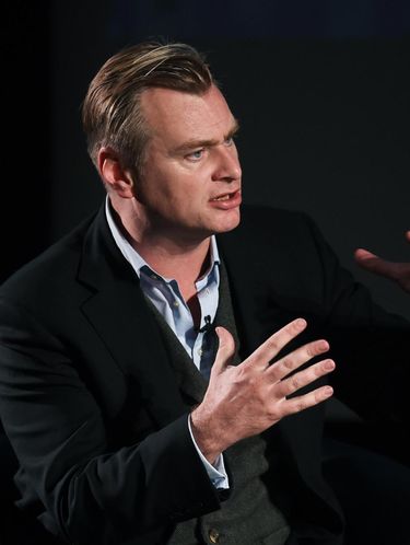 LONDON, ENGLAND - OCTOBER 09:  Christopher Nolan speaks at the LFF: Connects: Film - Reframing the Future of Film discussion at BFI Southbank on October 9, 2015 in London, England.  (Photo by Stuart C. Wilson/Getty Images for BFI)