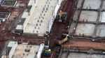 Foto: Proyek MRT Dilihat dari Atas
