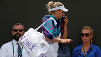 Kerber ditekuk Garbine Muguruza. REUTERS/Andrew Couldridge.