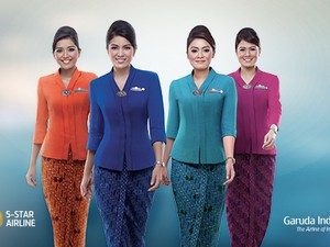 Ini Penampilan Baru Pramugari Garuda di New Normal