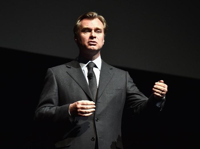 87545084 LONDON, ENGLAND - OCTOBER 09: Christopher Nolan speaks at the LFF: Connects: Film - Reframing the Future of Film discussion at BFI Southbank on October 9, 2015 in London, England. (Photo by Stuart C. Wilson/Getty Images for BFI)