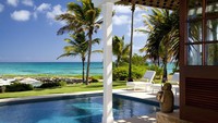 Foto: Layaknya di Bali, resor Jumby Bay ini memiliki kolam renang privat berlatar pantai. Keindahannya pun tampak jelas dari sejumlah foto liburan yang diposting oleh Messi dan istrinya di Instagram pribadi masing-masing (Jumby Bay/Rosewood Hotels)
