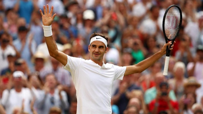 Belum Kehilangan Set, Federer Pulangkan Dimitrov