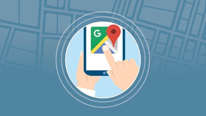Infografis Google Maps