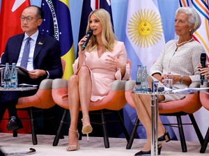 Dikritik Saat Gantikan Ayahnya di KTT G20, Ivanka Dibela Trump