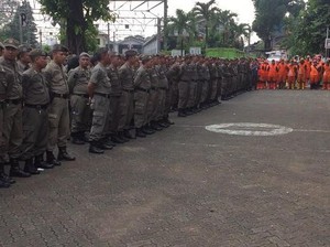 673 Personel Gabungan Dikerahkan untuk Tertibkan Bukit Duri