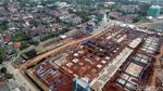 Foto: Proyek MRT Dilihat dari Atas