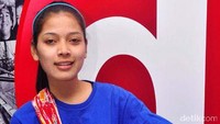 Ninih sempat berkunjung ke kantor detikcom. Foto: Pool