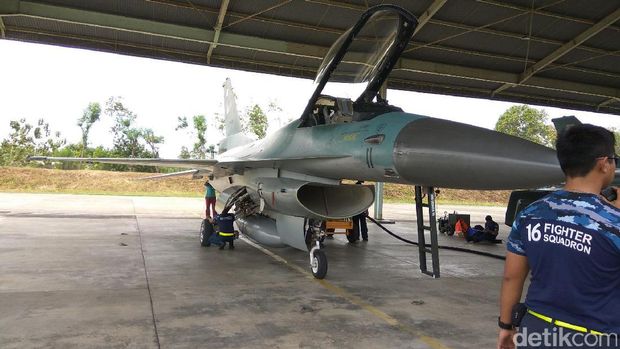 Amankan Wilayah Barat RI, 4 Jet F-16 Patroli Udara di Aceh