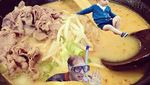 Celebrities in Ramen, Foto-foto Unik Selebriti Berendam dalam Kuah Ramen
