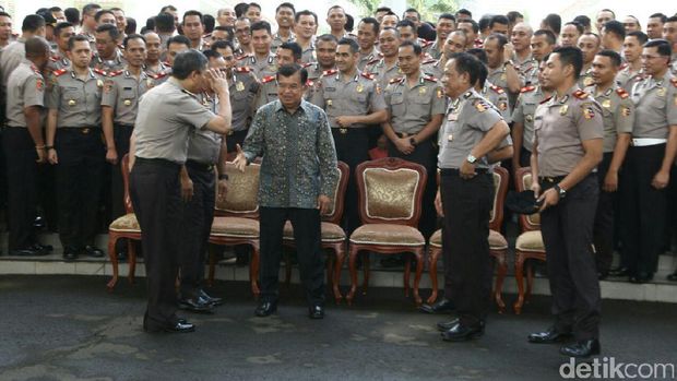 JK: Polri Paling Depan Atasi Konflik