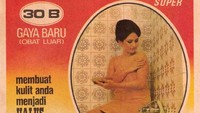 Iklan Mangir Bengawan dari Air Mancur. Istimewa/Pinterest.