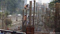 Presiden RI, Jokowi, akan meresmikan jalan layang senilai Rp 345 miliar itu pada 17 Agustus, bertepatan dengan peringatan kemerdekaan RI tahun ini. Rengga Sencaya/detikcom.
