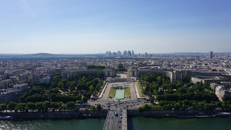 Kota Paris. Foto: (Toriq/detikTravel) Kota Paris. Foto: (Toriq/detikTravel)