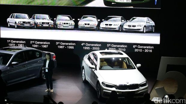 Eloknya Sedan BMW Seri 5 Generasi Ketujuh