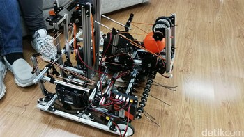 TechnoNatura mengandalkan robot yang bernama WowWi. Foto: detikINET/Muhammad Alif Goenawan
