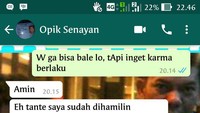 Erik meminta kejelasan kepada pemesan Go Food melalui chat WhatsApp. Namun respons dari pemesan tak sesuai harapan. Foto: Istimewa