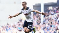 Hanya selisih 0,01, Eric Dier menempati urutan keenam dengan massa indeks 25,46 kg/m2. Beratnya 90 kilogram dan tinggi 188 sentimeter. Foto: Michael Regan/Getty Images