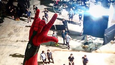 Mengintip Aksi Spider-Man di Balik Layar