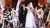 Gracia Indri dan David NOAH menikah pada 28 Desember 2014 di Bandung. Asep Syaifullah/detikHOT.