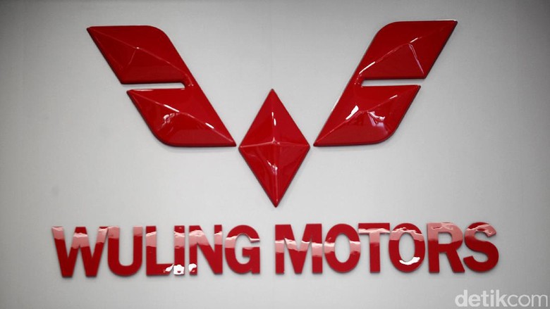 Logo Wuling di pabrik Cikarang (Foto: Muhammad Ridho) Logo Wuling di pabrik Cikarang (Foto: Muhammad Ridho)