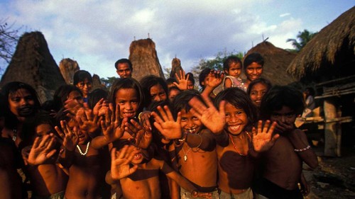 Ilustrasi masyarakat Sumba