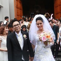 Gracia Indri cerai dari David Noah di usia pernikahan mereka yang hampir empat tahun. KDRT ditengarai jadi penyebab Gracia menceraikan keyboardist band Noah yang digawangi Ariel tersebut. Foto: Asep Syaifullah