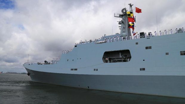 Kapal militer China berlayar dari Zhanjiang menuju Djibouti 