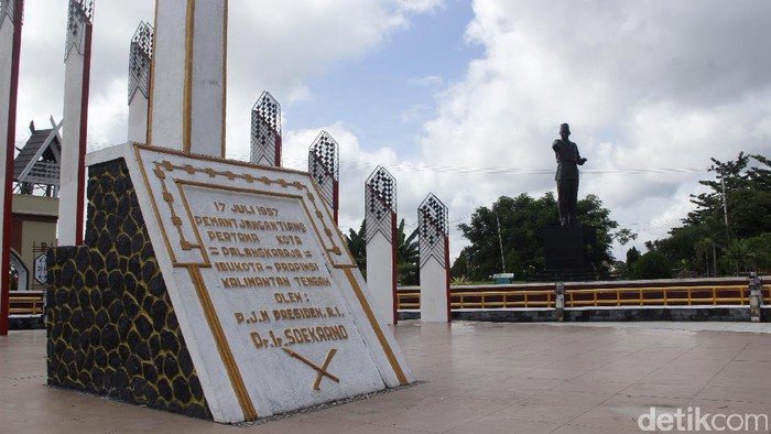 Di Sini Sukarno Tancapkan Tiang Simbol Pembangunan Palangka Raya