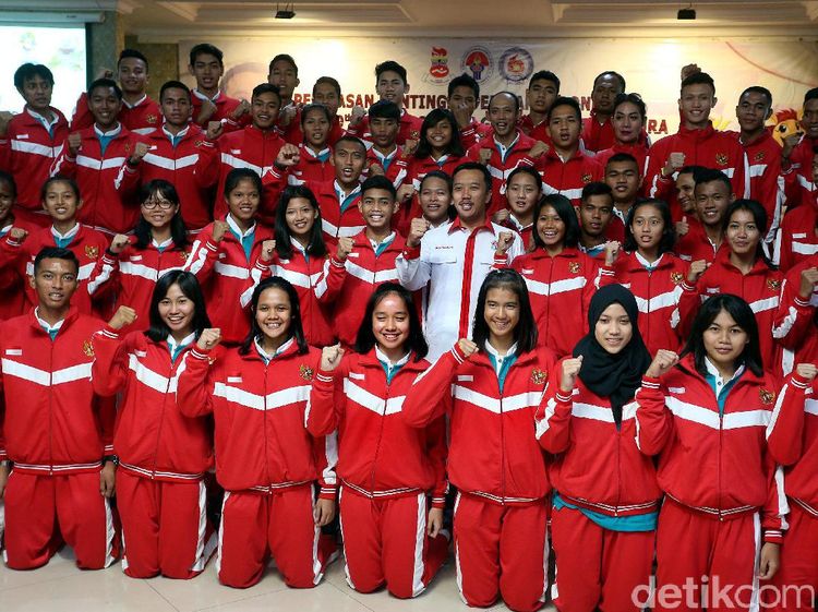 Menpora Lepas Kontingen ASG Singapura 2017