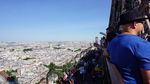 Foto: Wajah Cantik Kota Paris dari Lantai 2 Menara Eiffel