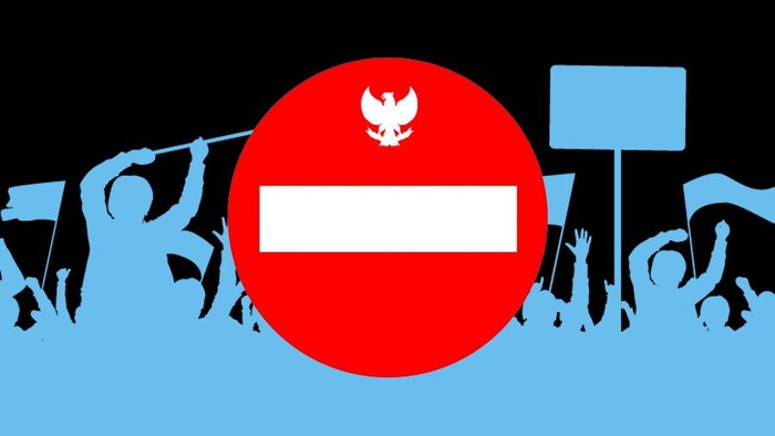 Ilustrasi fokus untuk Perppu Pembubaran Ormas (Bukan untuk Insert) (Ilustrasi: Kiagoos Auliansyah)