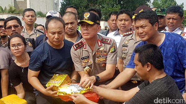Penyelundupan 1 Ton Sabu dari China Berhasil Digagalkan Polisi