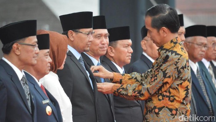 Bupati Irsyad Raih Satyalancana dari Presiden