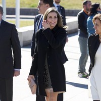 Ratu Letizia menghadiri penutupan Wanita dan Cacat. Kami Melintasi Kongres Internasional Borders di Pusat Pameran dan Kongres Lienzo Norte pada tanggal 1 Maret 2017 di Avila, Spanyol. (Foto: Carlos Alvarez / Getty Images)