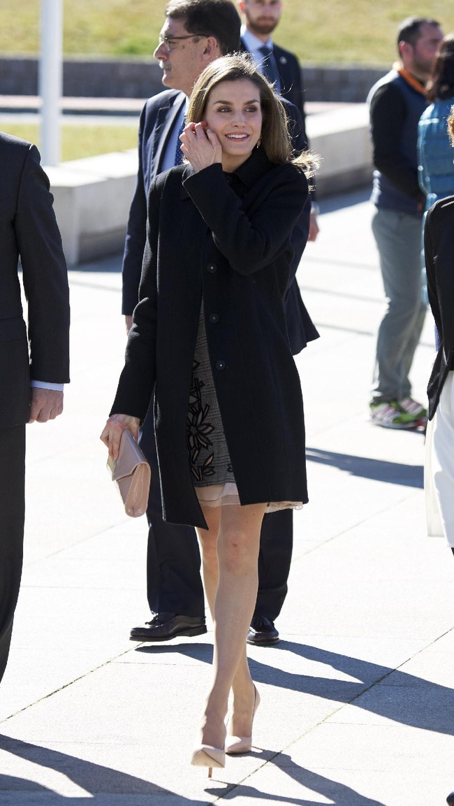 Ratu Letizia menghadiri penutupan Wanita dan Cacat. Kami Melintasi Kongres Internasional Borders di Pusat Pameran dan Kongres Lienzo Norte pada tanggal 1 Maret 2017 di Avila, Spanyol. (Foto: Carlos Alvarez / Getty Images)