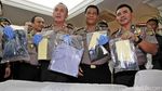 Barang Bukti Pembacokan Ahli IT Hermansyah