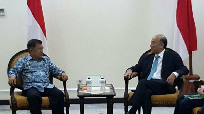 Temui Direktur IMF, JK: Tidak Ada Minta Utang