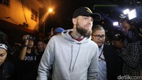 Diego Michiels diperiksa selama lima jam atas tuduhan menganiaya pria asing berinisial DJS. Foto: Diego Michiels (hanif/detikhot)