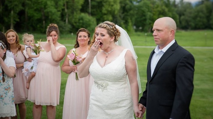 Pengantin Dengar Detak Jantung Mendiang Putranya di Pernikahan