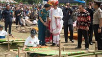 Jokowi mengatakan, budaya merupakan ciri khas sebuah bangsa dan bila dikelola dengan baik akan menjadi keunggulan yang dimiliki Indonesia dibanding bangsa-bangsa lain, terutama di bidang pariwisata (Raiyani Muharramah/dok Kemenpar)