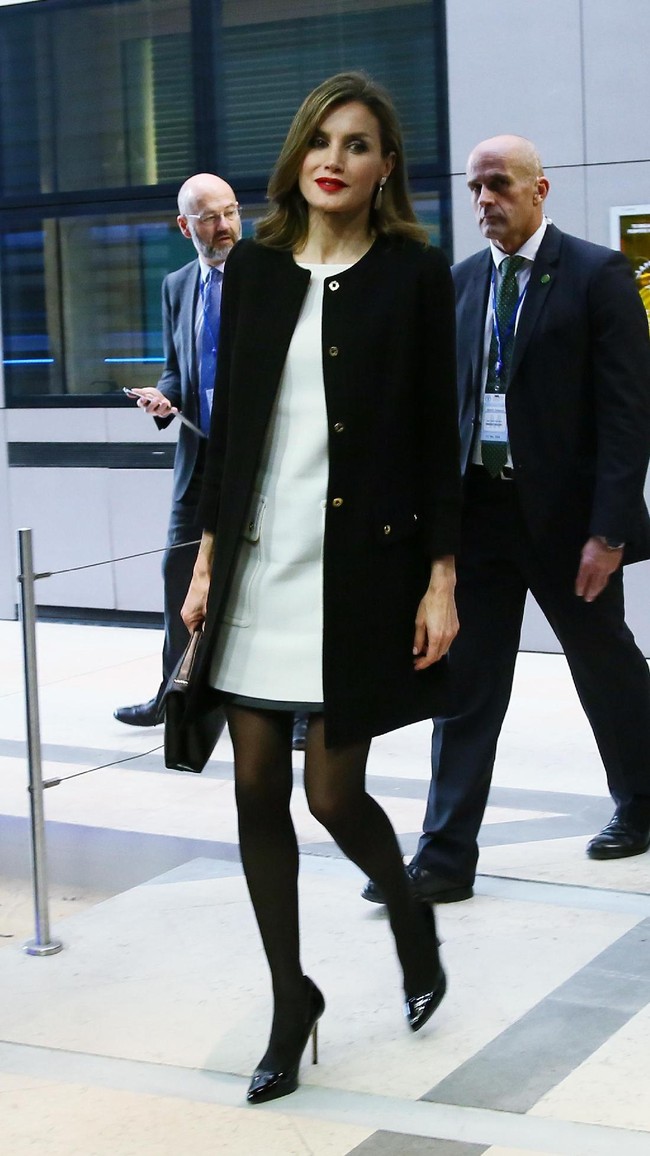 Ratu Letizia menghadiri Simposium Internasional: Sistem Pangan Berkelanjutan untuk Mendukung Diet Sehat dan Peningkatan Nutrisi di FAO pada tanggal 2 Desember 2016 di Roma, Italia. (Foto: Ernesto Ruscio / Getty Images)