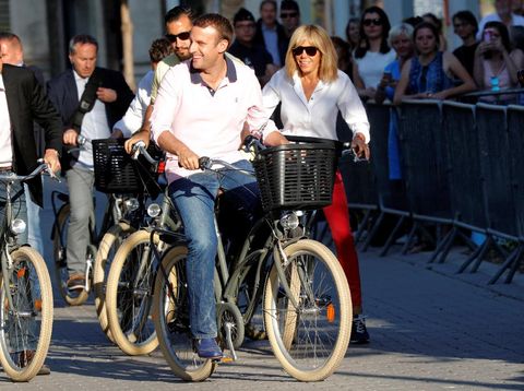 Foto: Tampannya Emmanuel Macron, Presiden Prancis yang Bikin Wanita Terpana