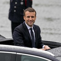Presiden Prancis Emmanuel Macron. Di usianya yang 39 tahun, Macron menjadi orang termuda yang menjabat sebagai presiden Prancis. Foto: Getty Images