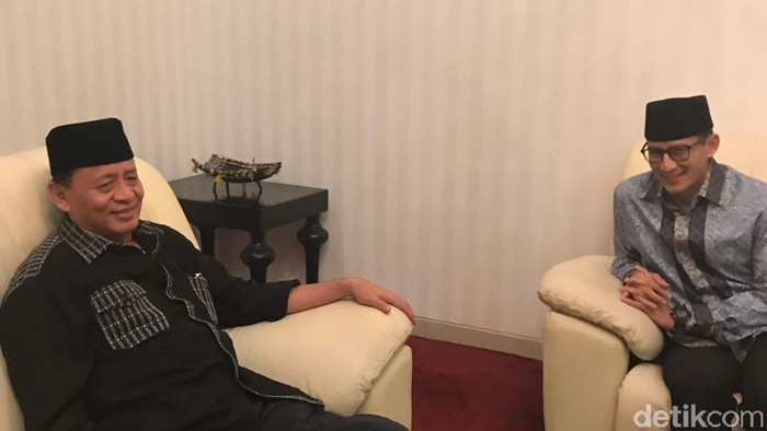 Bertemu Wahidin, Sandiaga Ingin Kerja Sama Intensif Jakarta-Banten