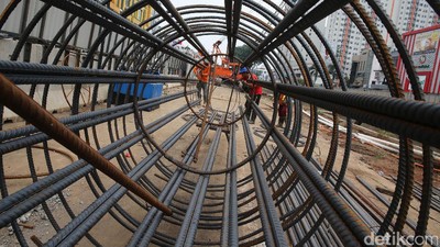Foto: Wajah Proyek LRT Jakarta Peninggalan Ahok