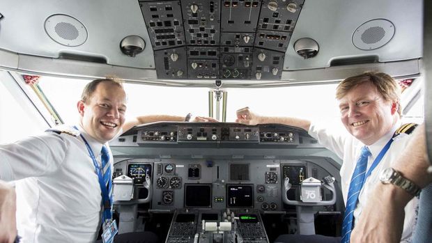 Mengenal Raja Belanda Willem yang Pernah Jadi Pilot KLM