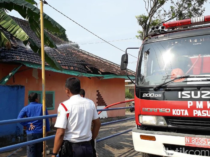 Bekas Gedung Panwas Terbakar, Penghuni Rumah Sakit Sempat Panik