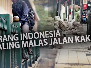 5 Alasan Malas Jalan Kaki di Jakarta
