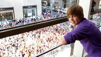 Begini wajah Justin Bieber saat pertama terjun ke dunia hiburan. Foto: Getty Images